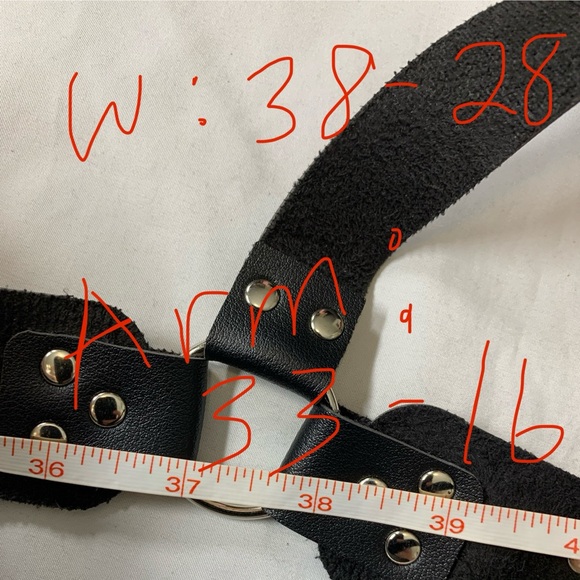 Black Leather Harness - Picture 8 of 8